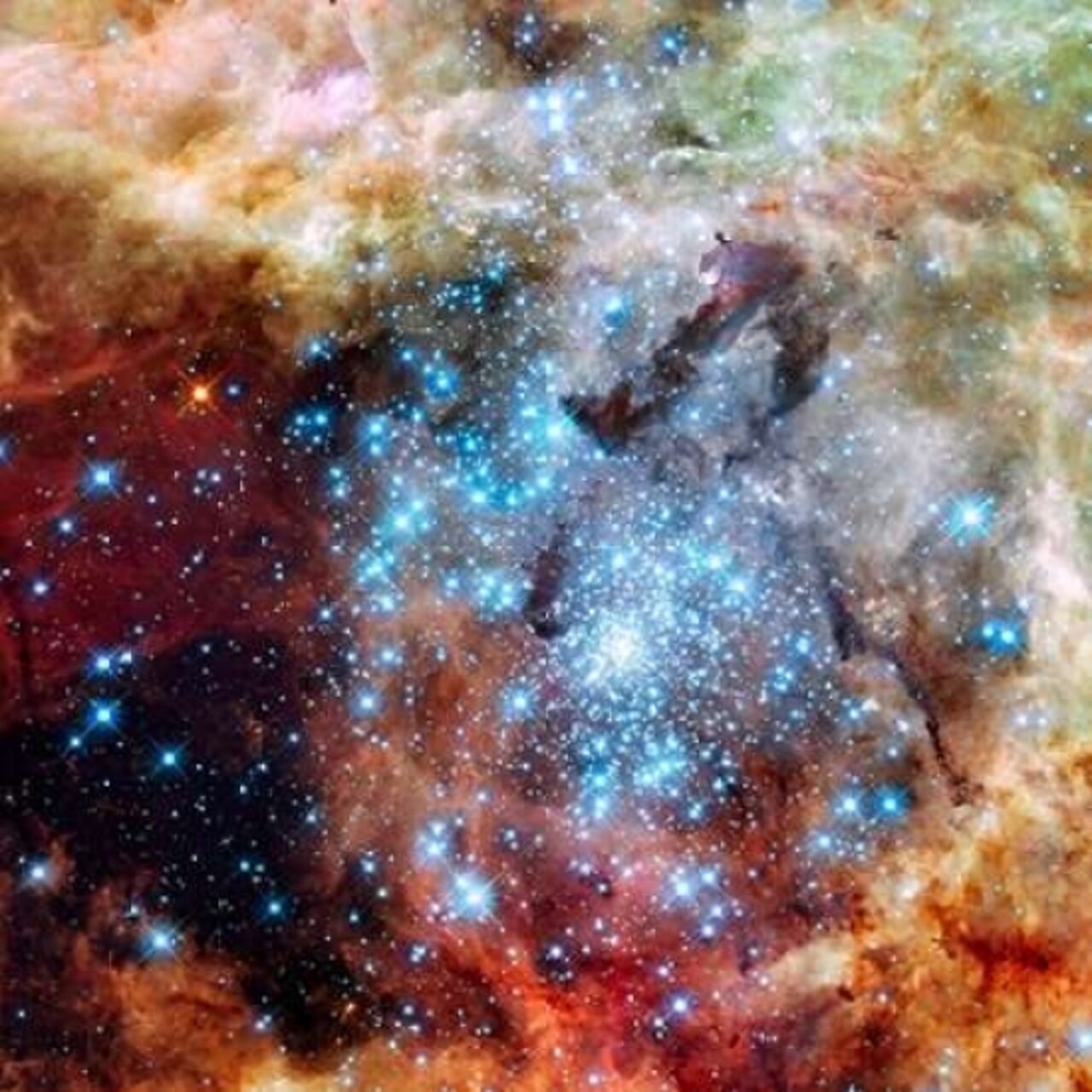 Merging Clusters in 30 Doradus Poster Print by NASA - Item # VARPDX393598